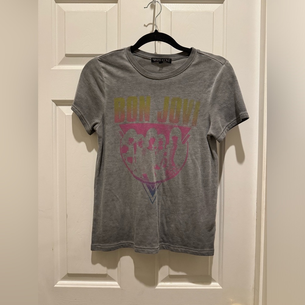 Bon Jovi Tee - Size XS